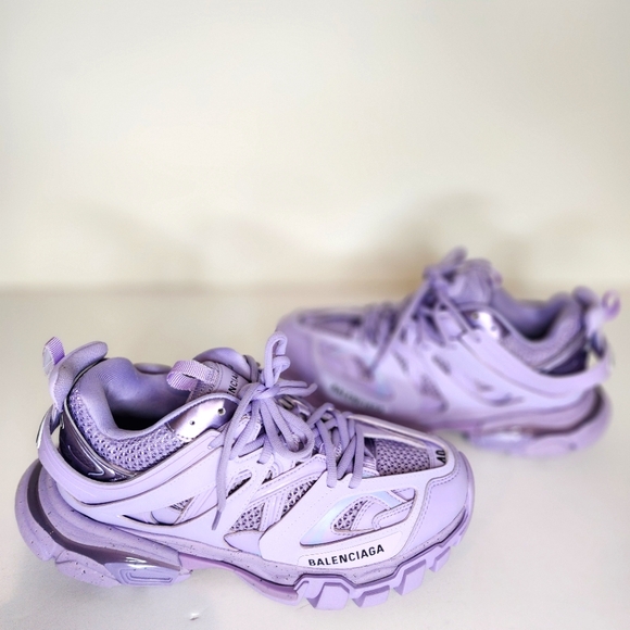 Balenciaga women Track sneakers in lilac color. Size 40 - Picture 2 of 10
